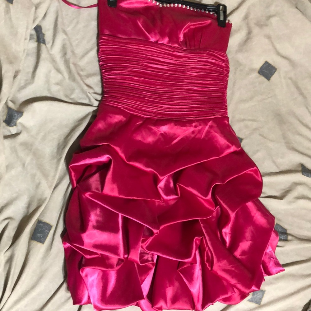 Strapless prom dress!